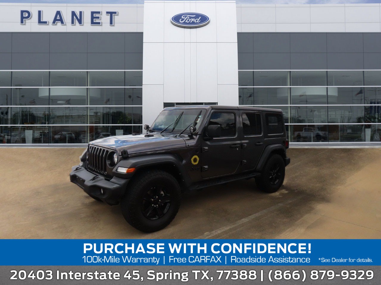 used 2022 Jeep Wrangler car, priced at $32,999