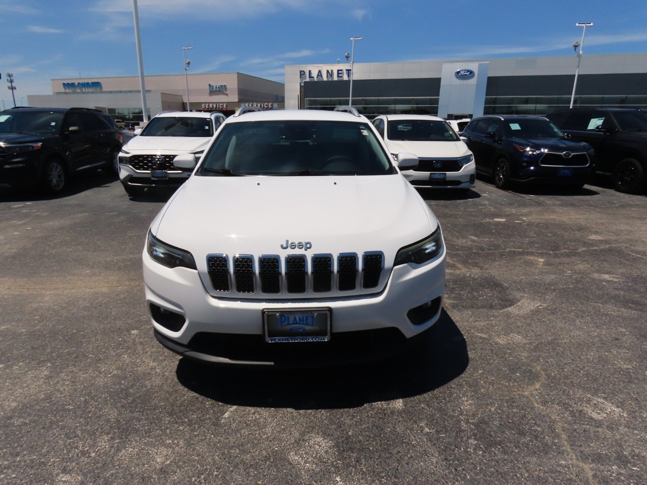 used 2021 Jeep Cherokee car, priced at $17,999