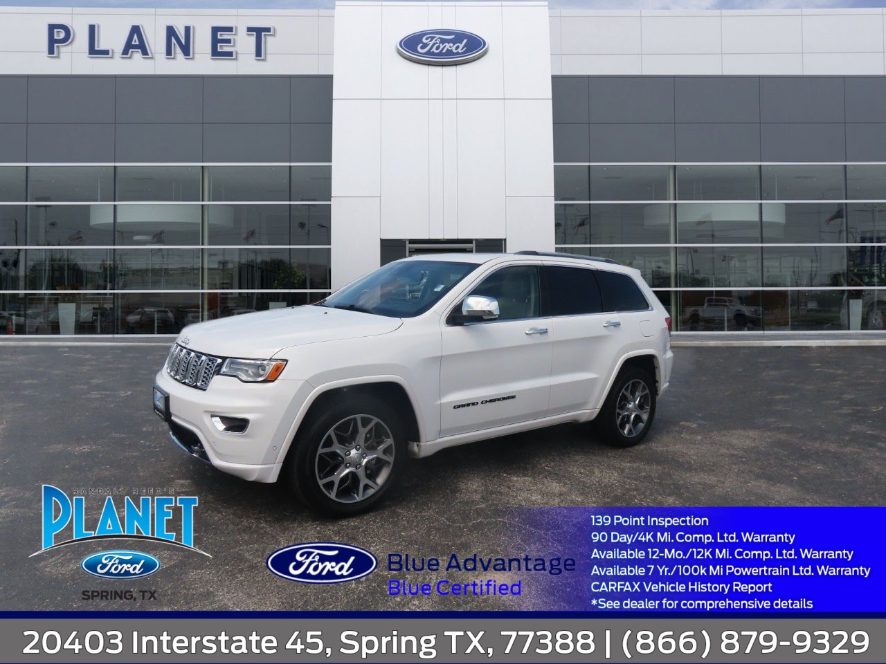 used 2020 Jeep Grand Cherokee car, priced at $33,999