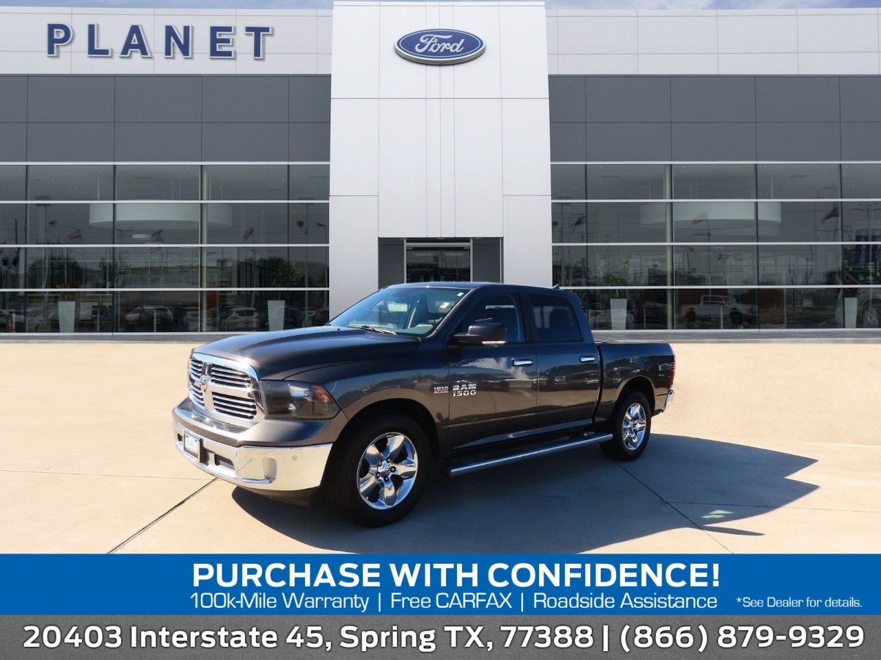 used 2015 Ram 1500 car, priced at $13,999