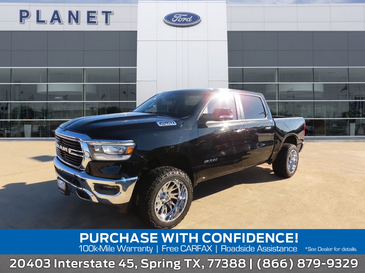 used 2019 Ram 1500 car, priced at $28,999