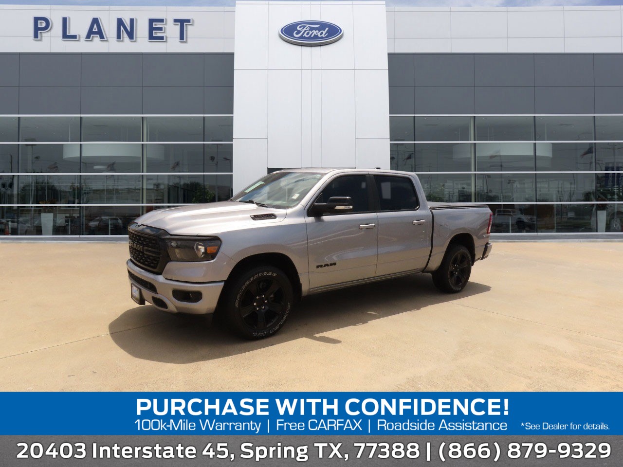 used 2022 Ram 1500 car, priced at $36,999