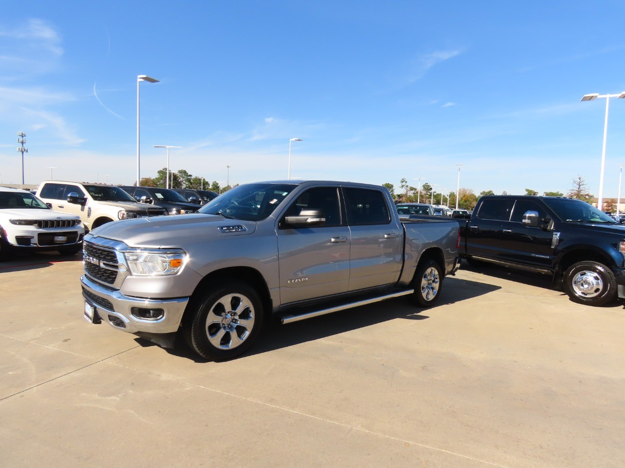 used 2022 Ram 1500 car, priced at $35,999