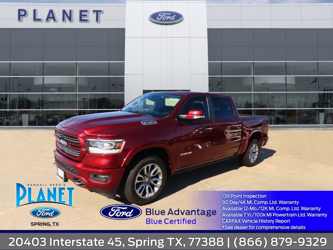 used 2021 Ram 1500 car, priced at $38,999