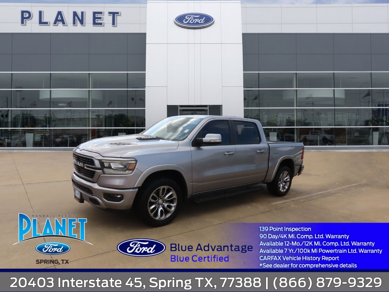 used 2021 Ram 1500 car, priced at $35,999