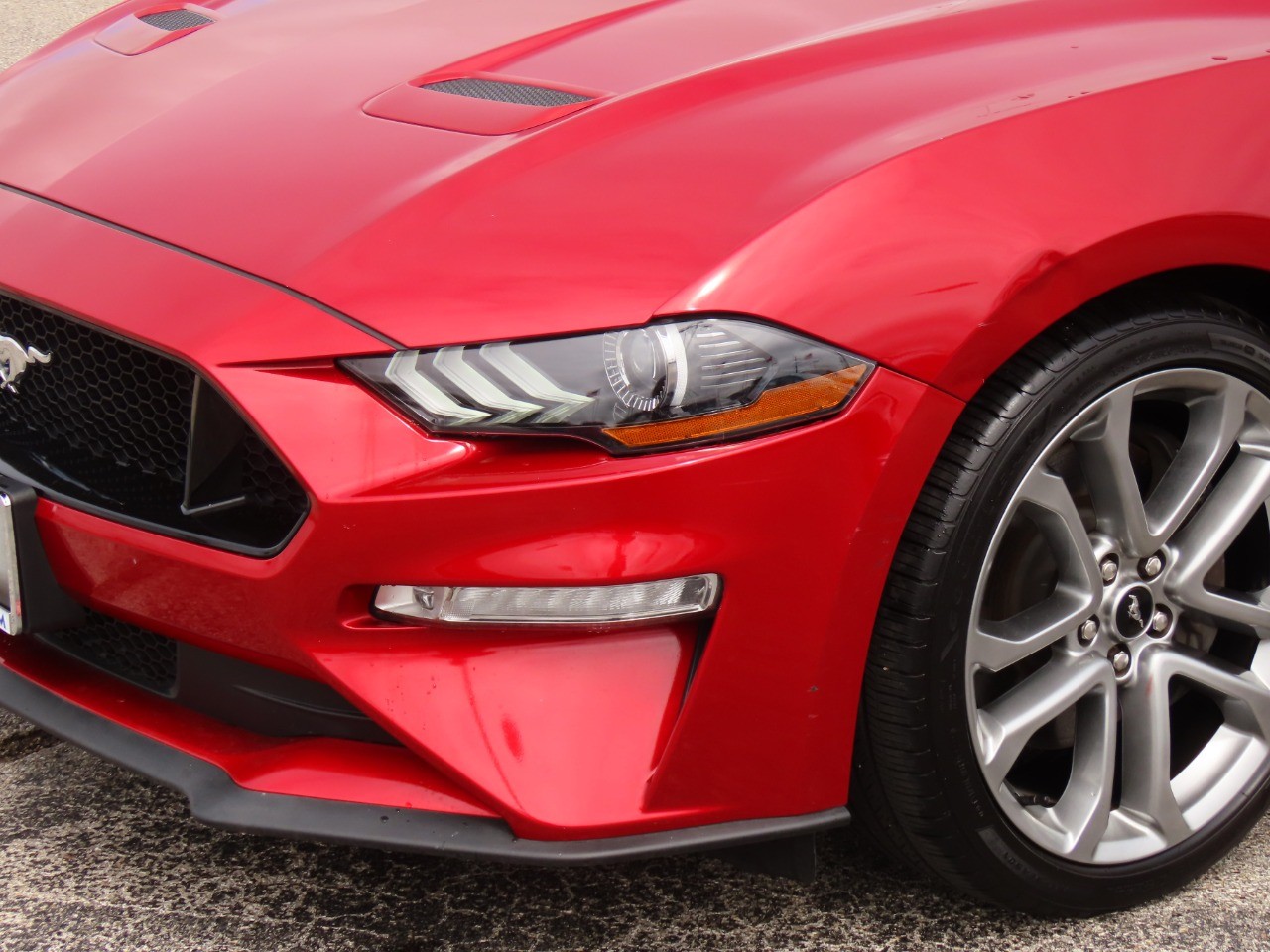 used 2022 Ford Mustang car, priced at $38,999