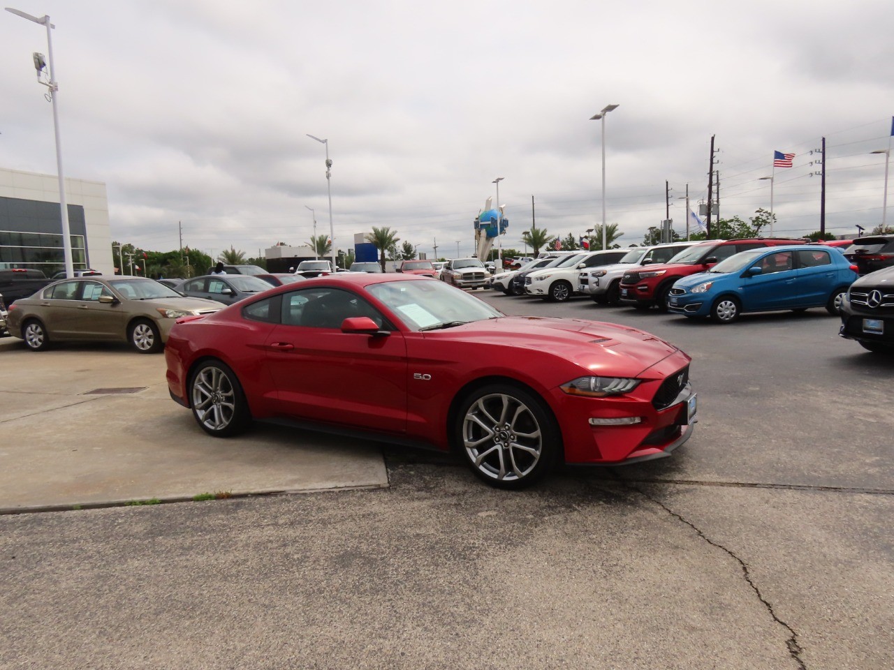 used 2022 Ford Mustang car, priced at $38,999