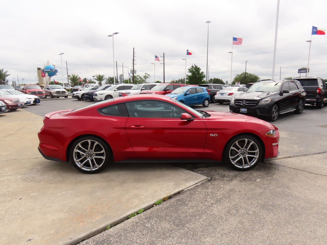 used 2022 Ford Mustang car, priced at $38,999