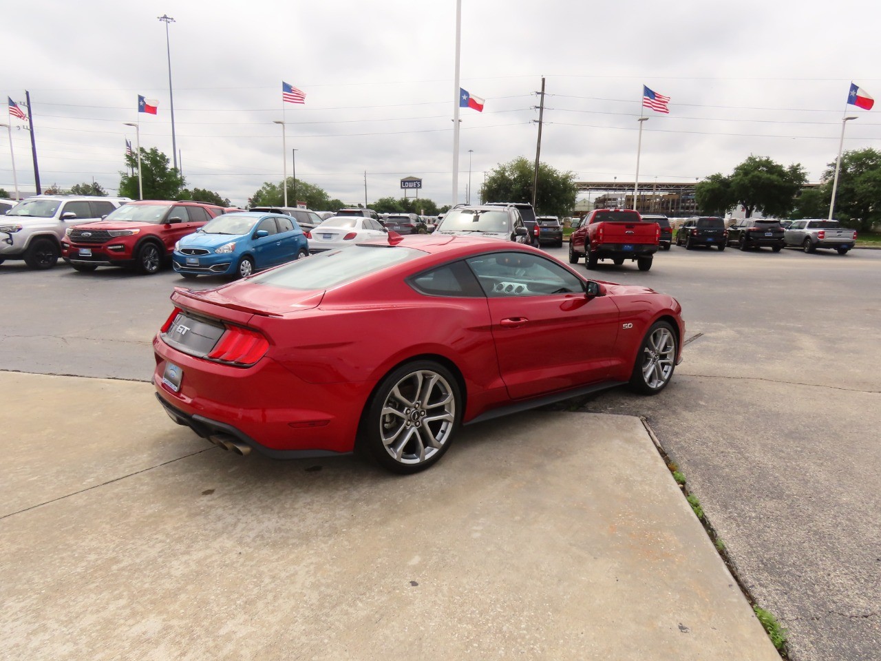 used 2022 Ford Mustang car, priced at $38,999