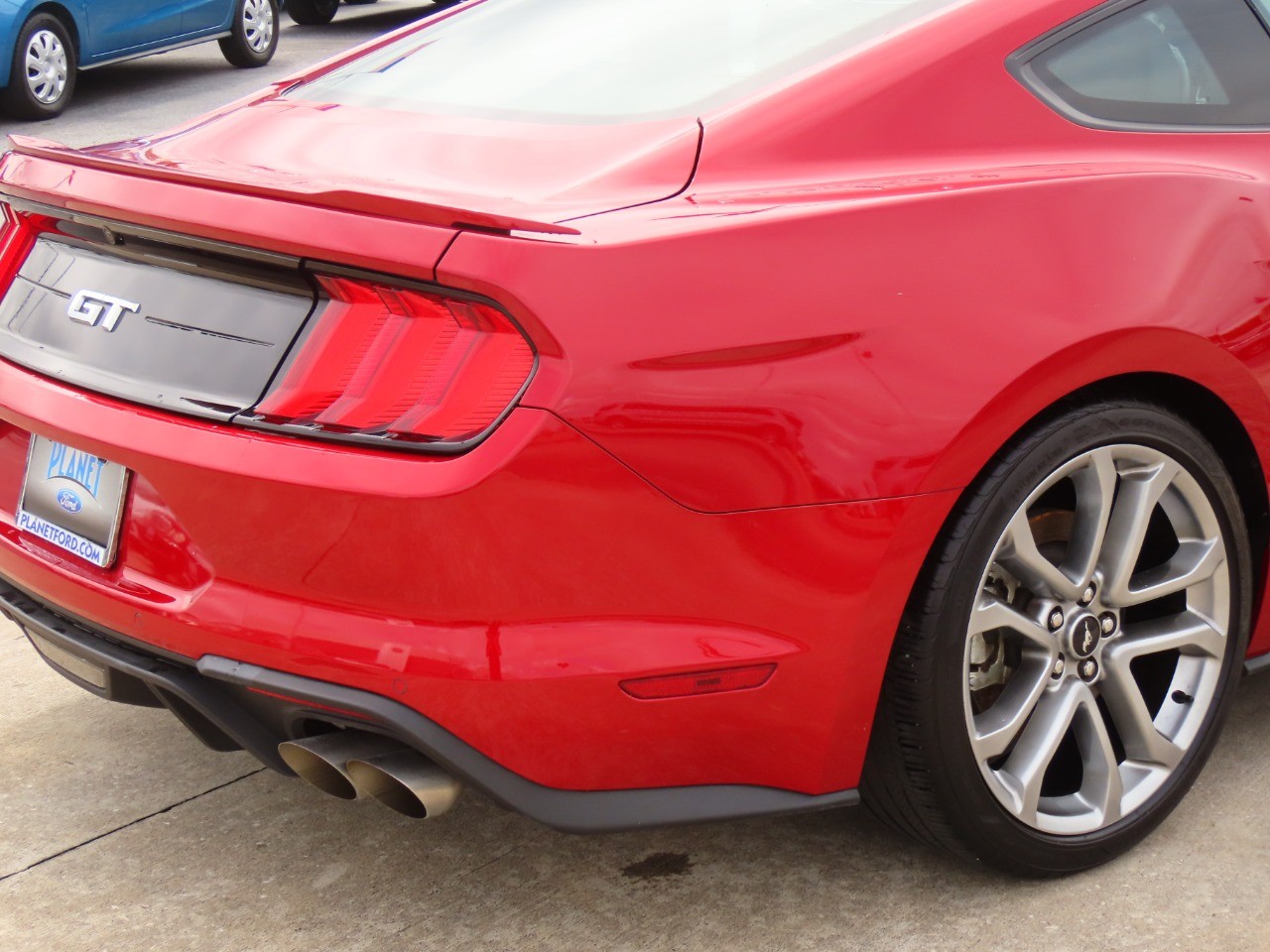 used 2022 Ford Mustang car, priced at $38,999