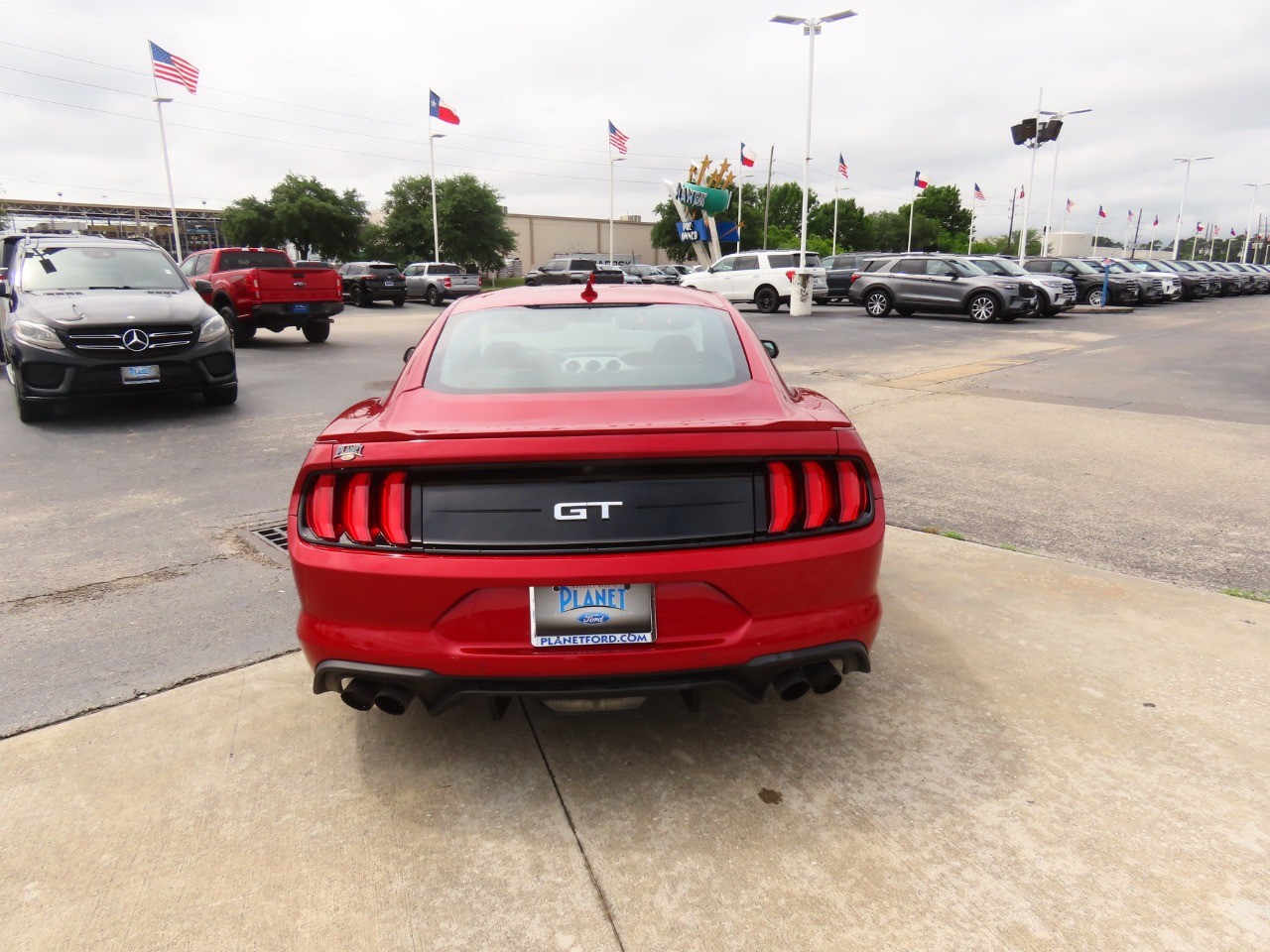 used 2022 Ford Mustang car, priced at $38,999