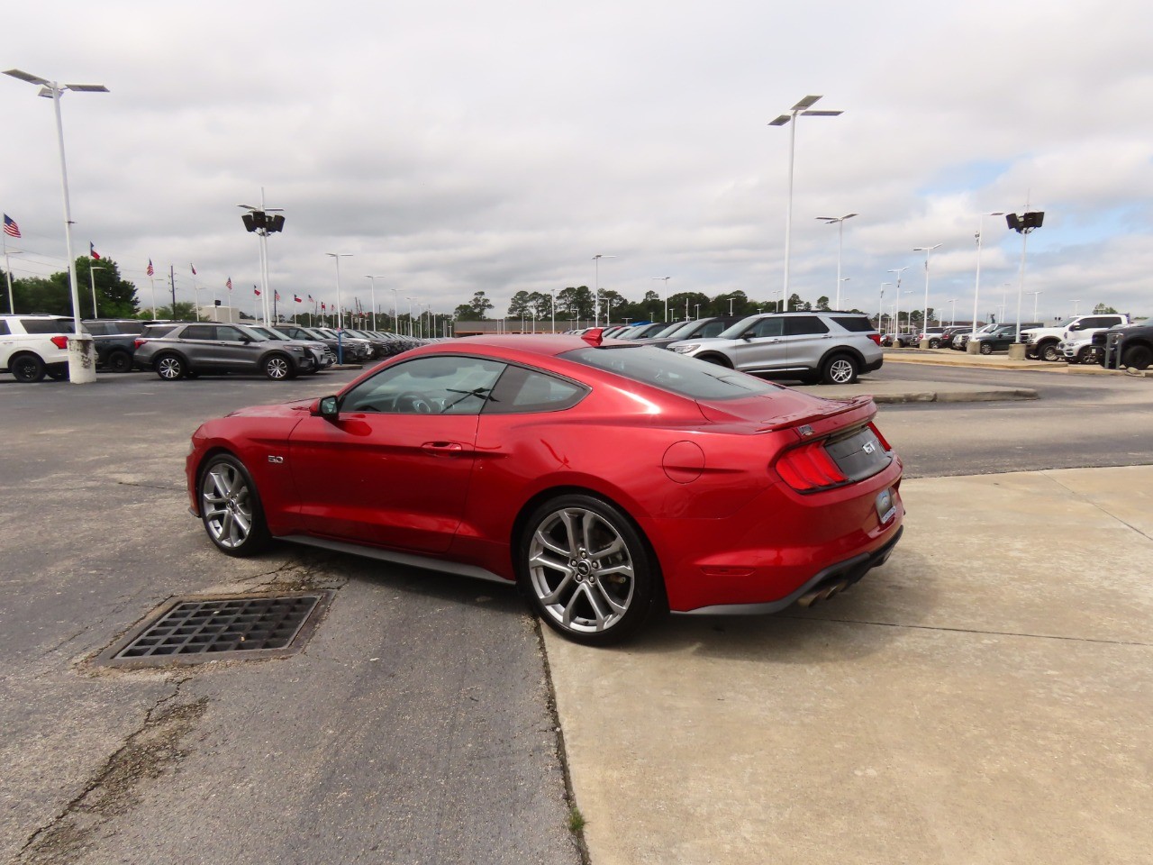 used 2022 Ford Mustang car, priced at $38,999