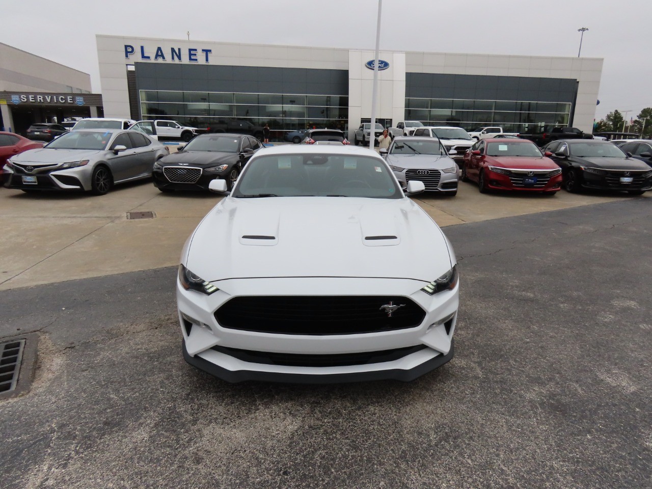 used 2021 Ford Mustang car, priced at $35,999