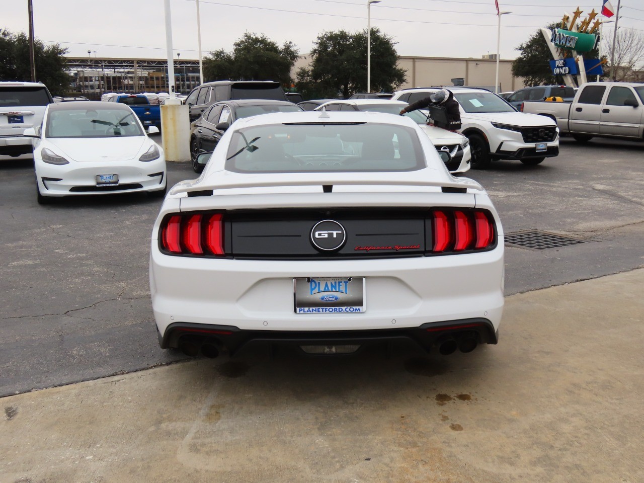 used 2021 Ford Mustang car, priced at $35,999