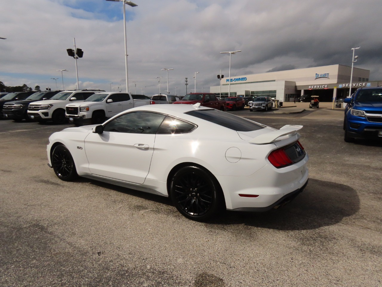 used 2022 Ford Mustang car, priced at $36,999