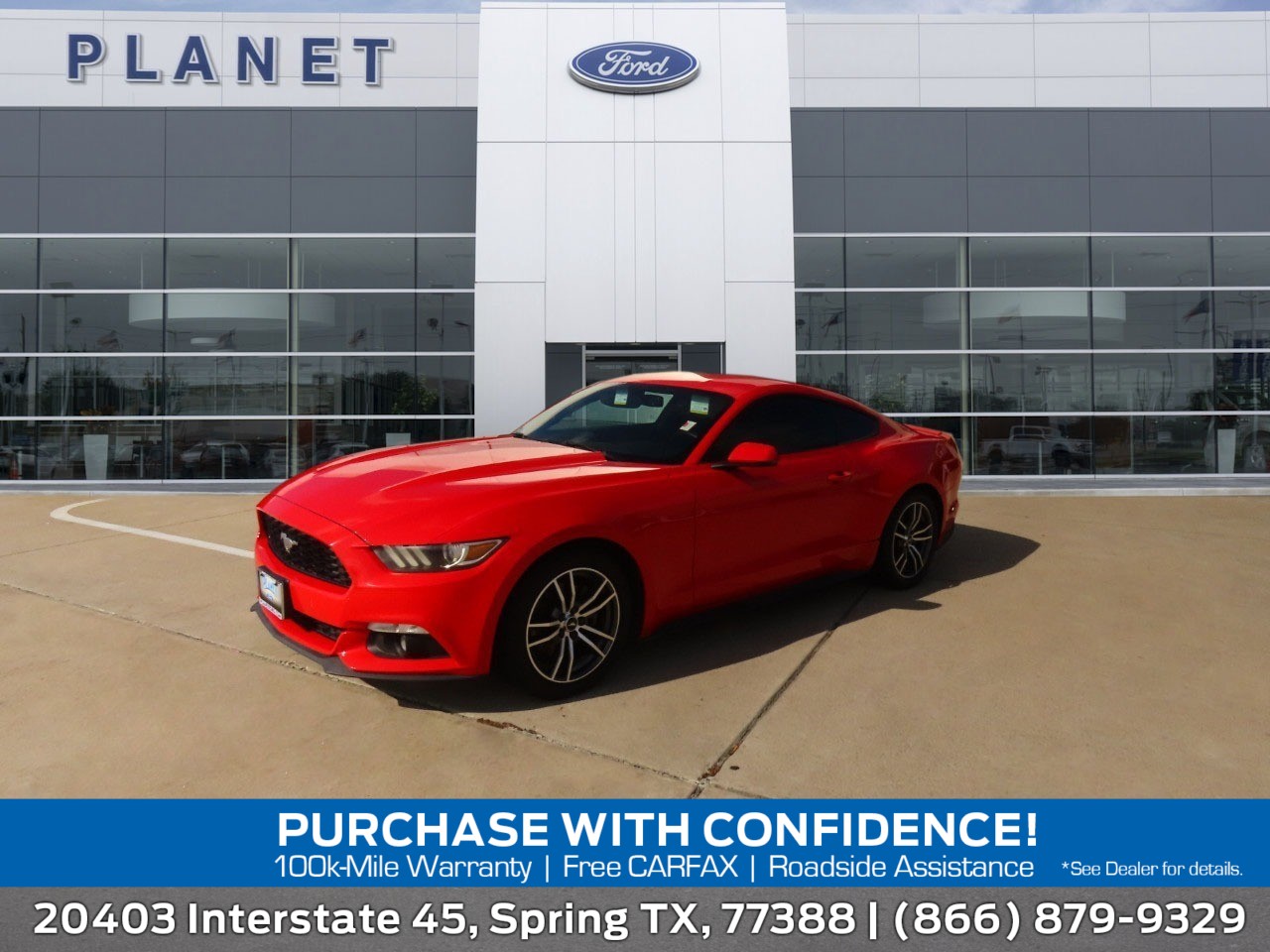 used 2015 Ford Mustang car, priced at $14,999