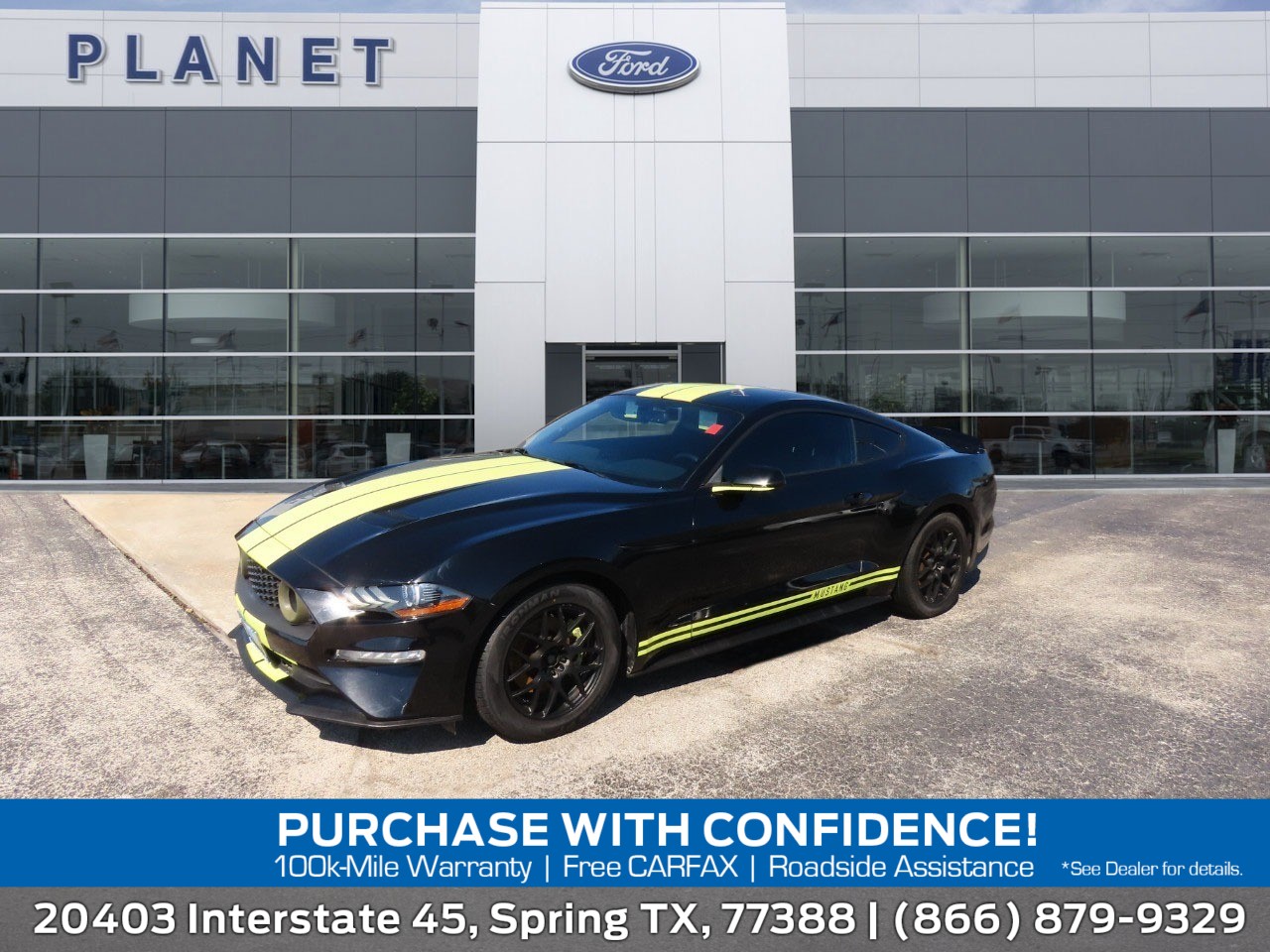 used 2018 Ford Mustang car, priced at $16,999