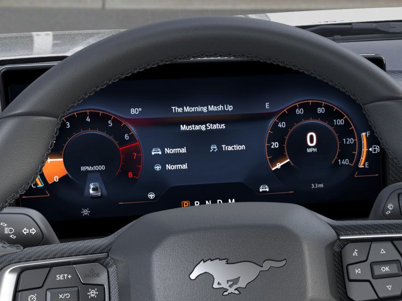new 2025 Ford Mustang car, priced at $34,180