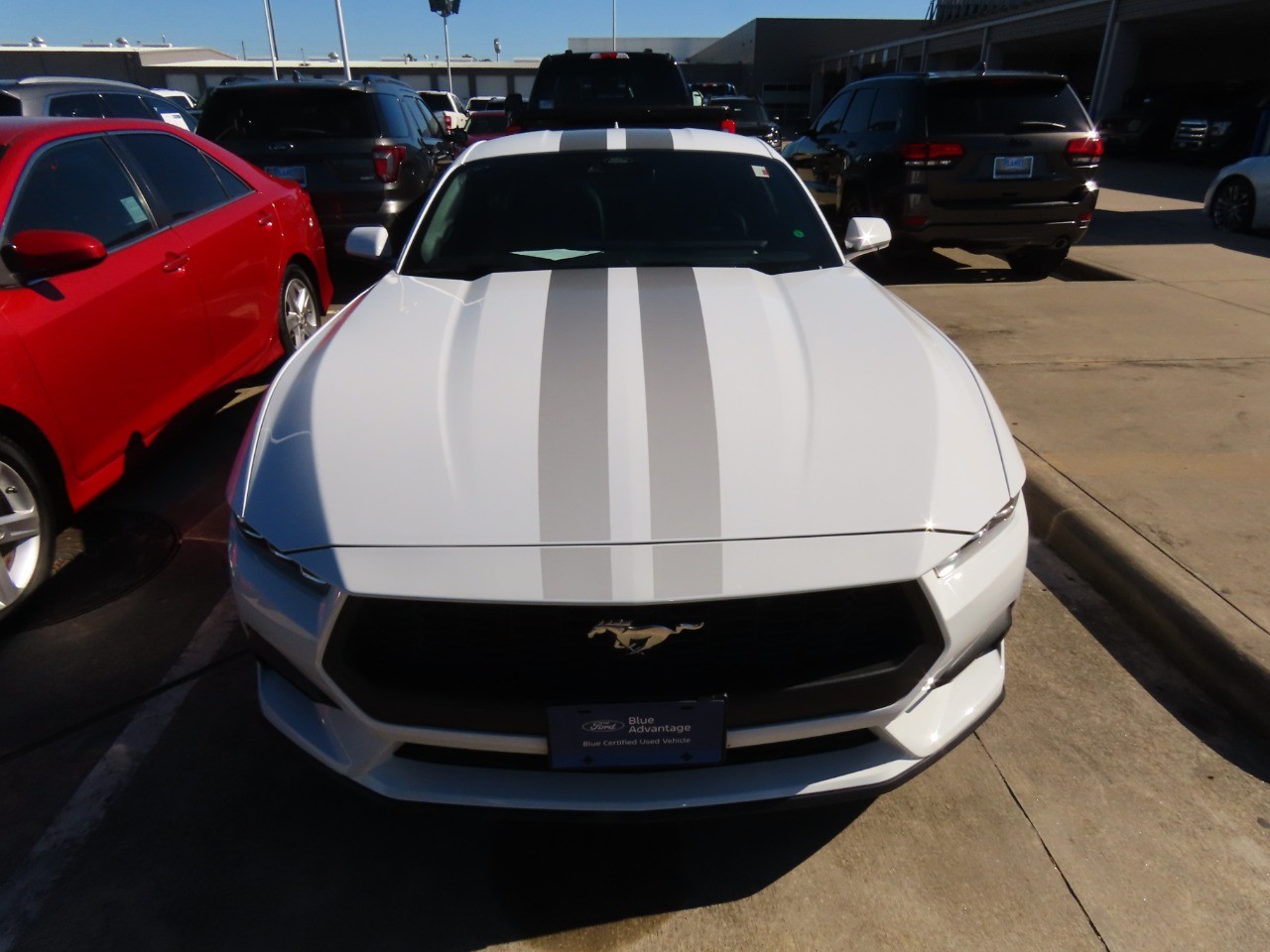 used 2024 Ford Mustang car, priced at $34,999