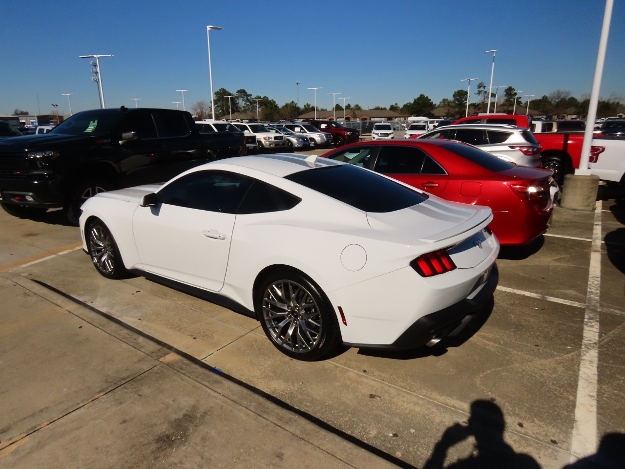 used 2024 Ford Mustang car, priced at $34,999