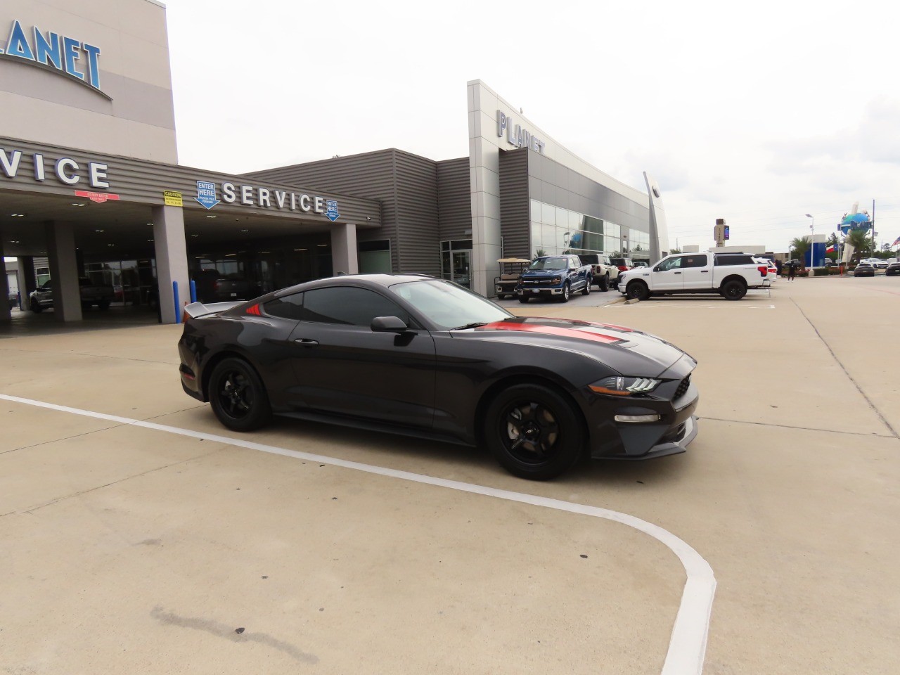 used 2022 Ford Mustang car, priced at $27,999