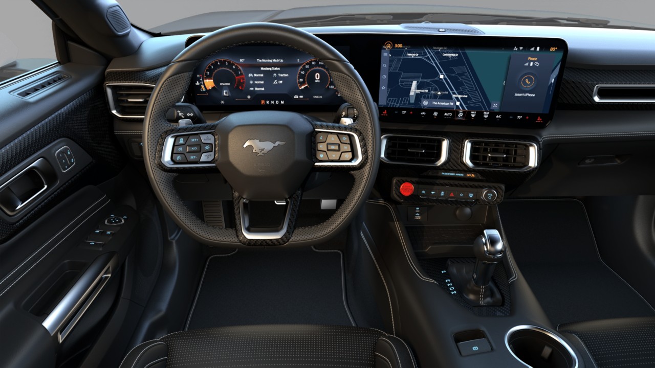 new 2024 Ford Mustang car, priced at $58,485