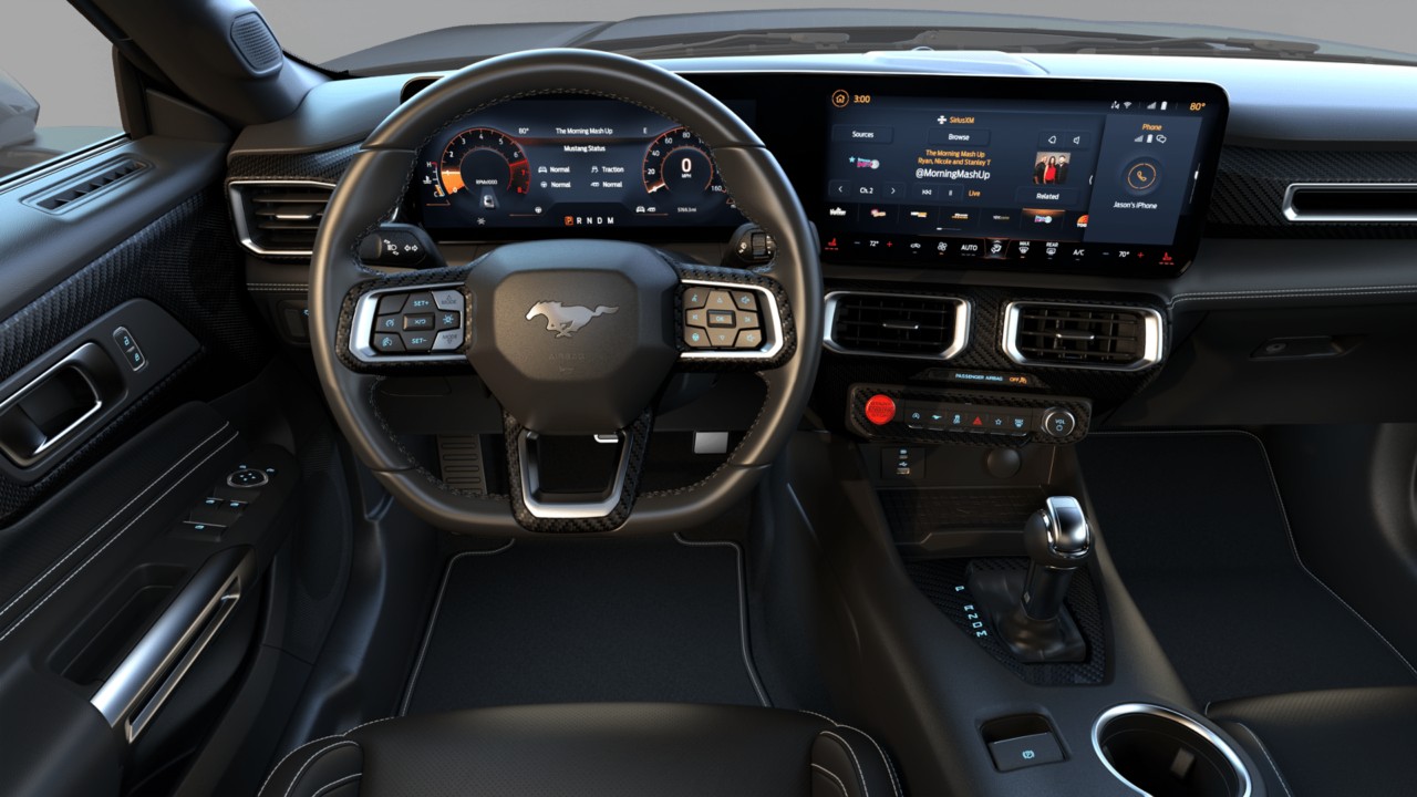 new 2024 Ford Mustang car, priced at $44,035