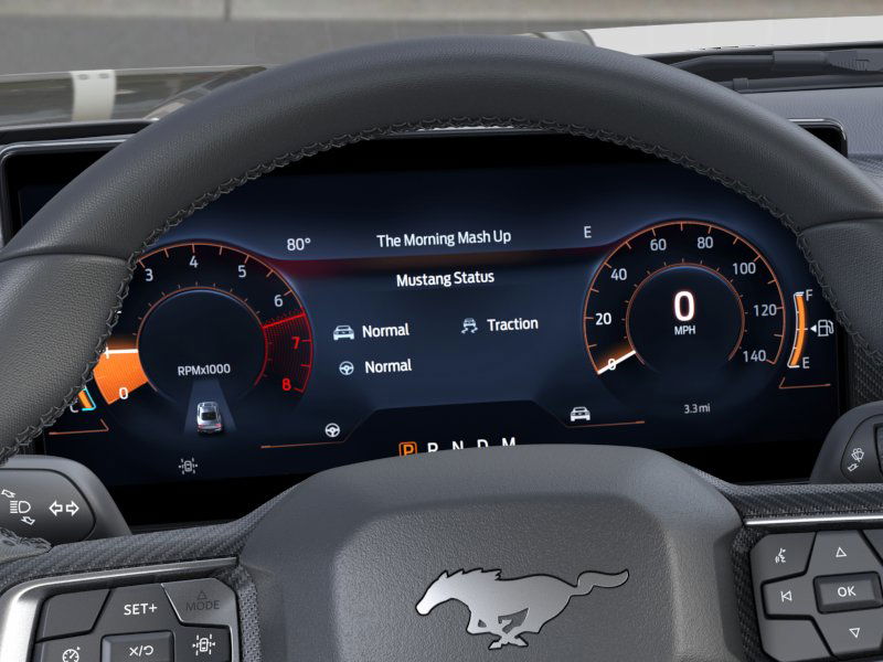 new 2025 Ford Mustang car, priced at $42,380