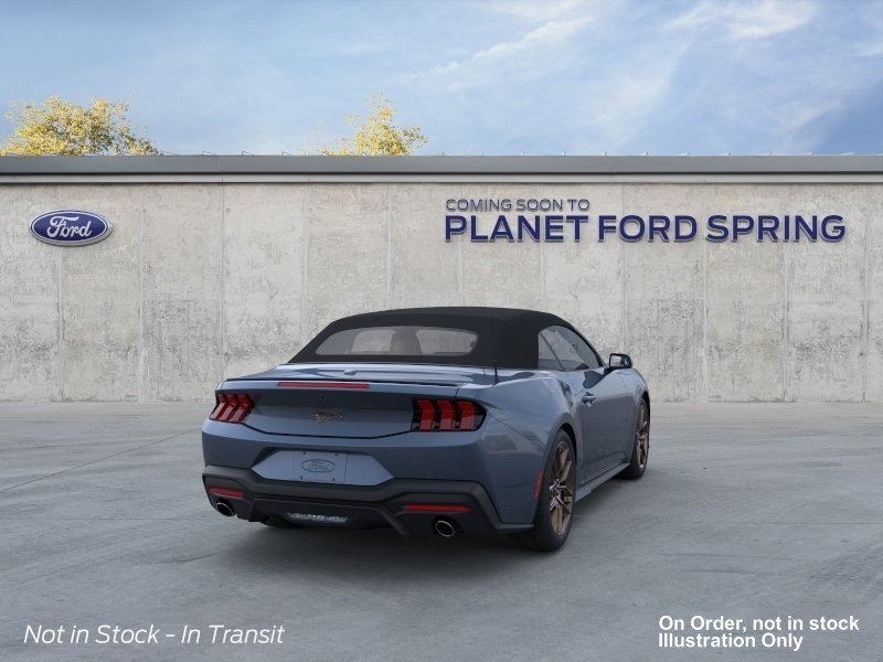 new 2025 Ford Mustang car, priced at $42,380