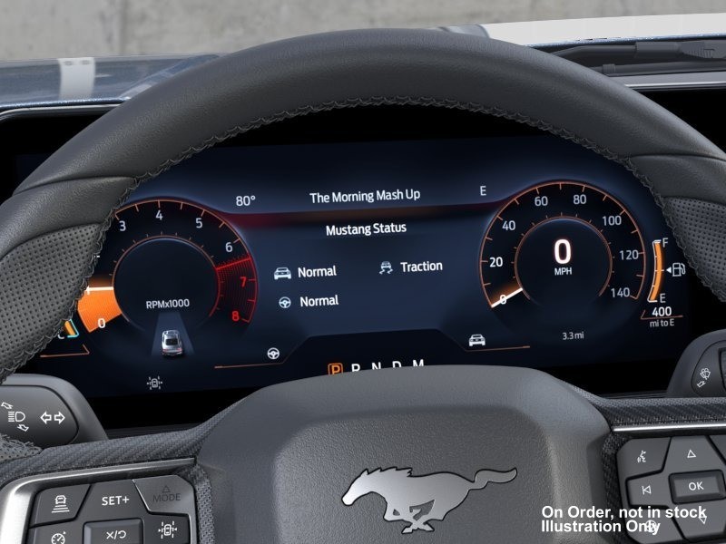 new 2025 Ford Mustang car, priced at $42,380