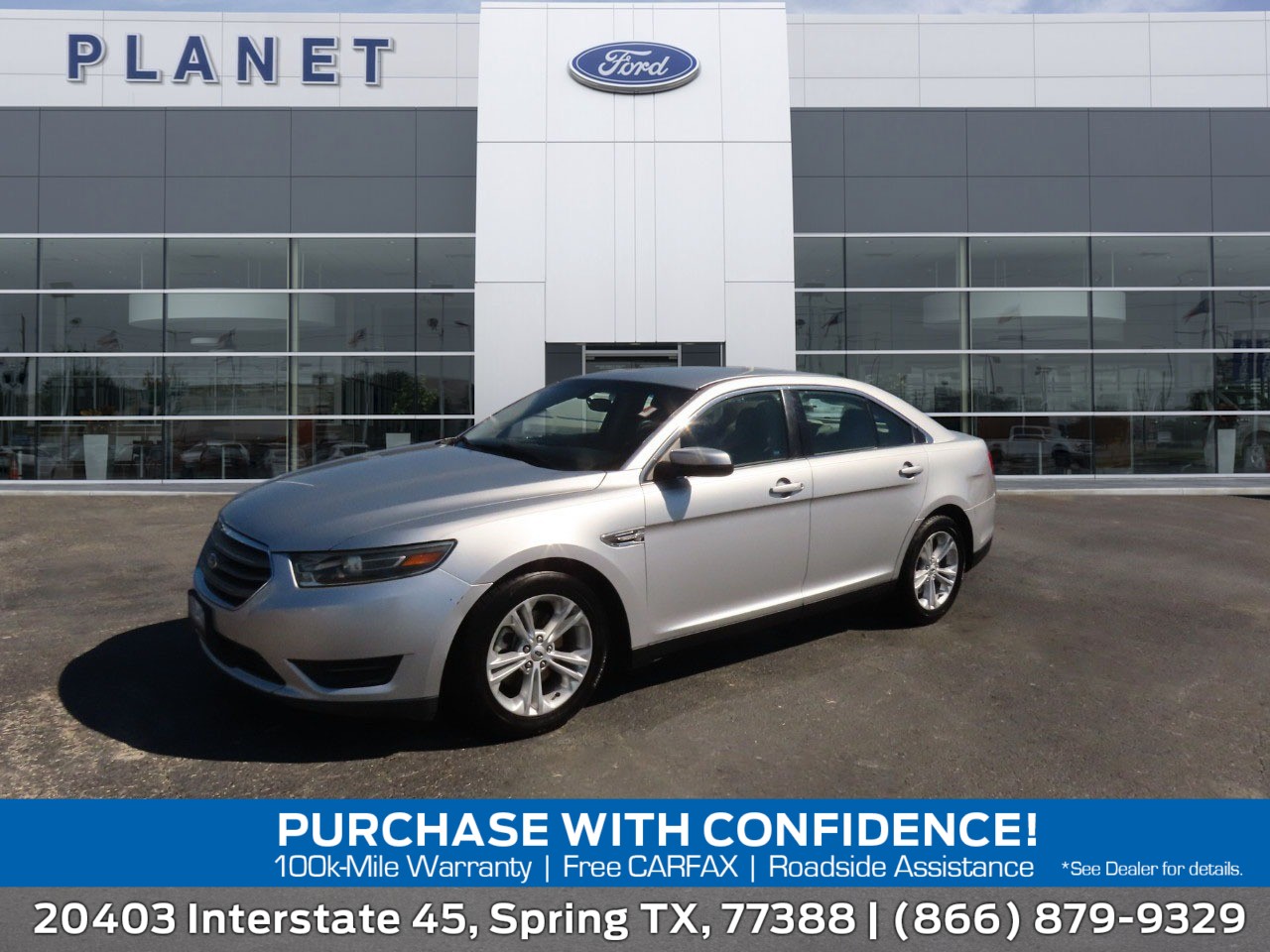 used 2015 Ford Taurus car, priced at $9,999