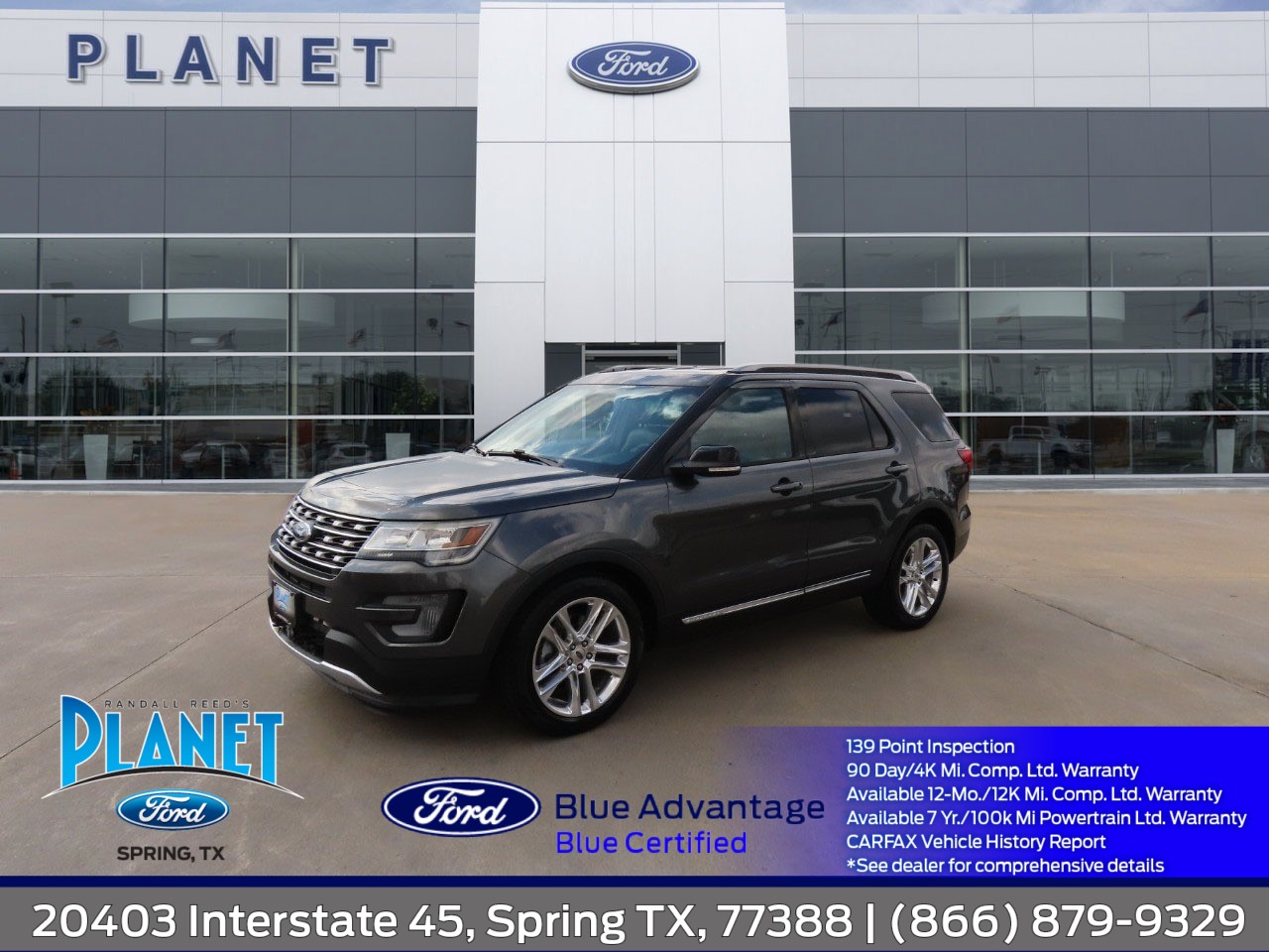 used 2016 Ford Explorer car, priced at $17,999