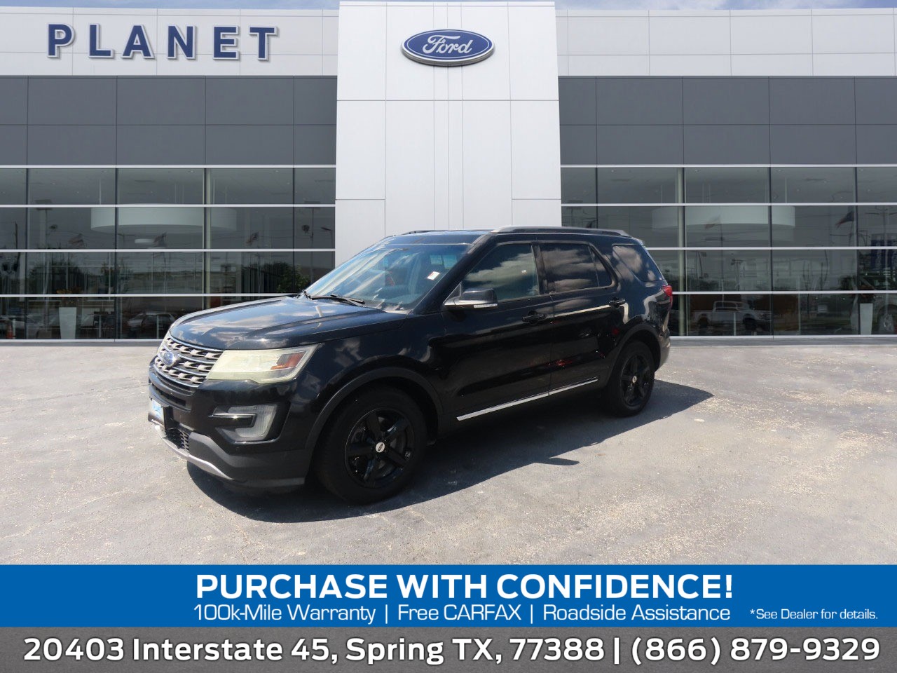 used 2016 Ford Explorer car, priced at $9,999