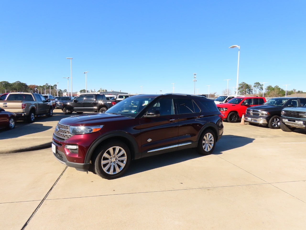 used 2022 Ford Explorer car, priced at $37,999