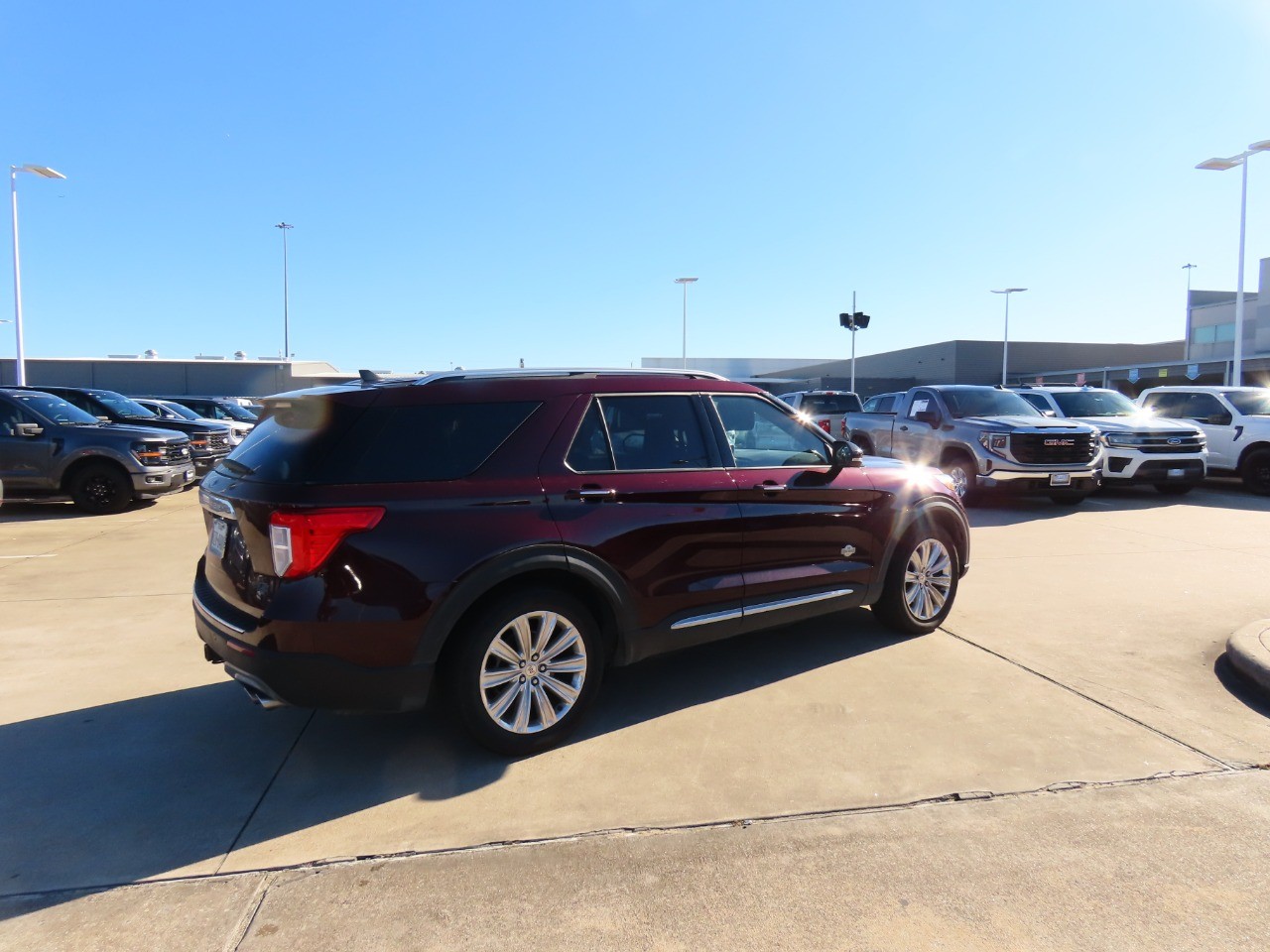 used 2022 Ford Explorer car, priced at $37,999