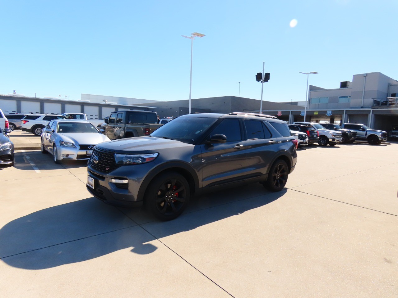 used 2021 Ford Explorer car, priced at $24,999