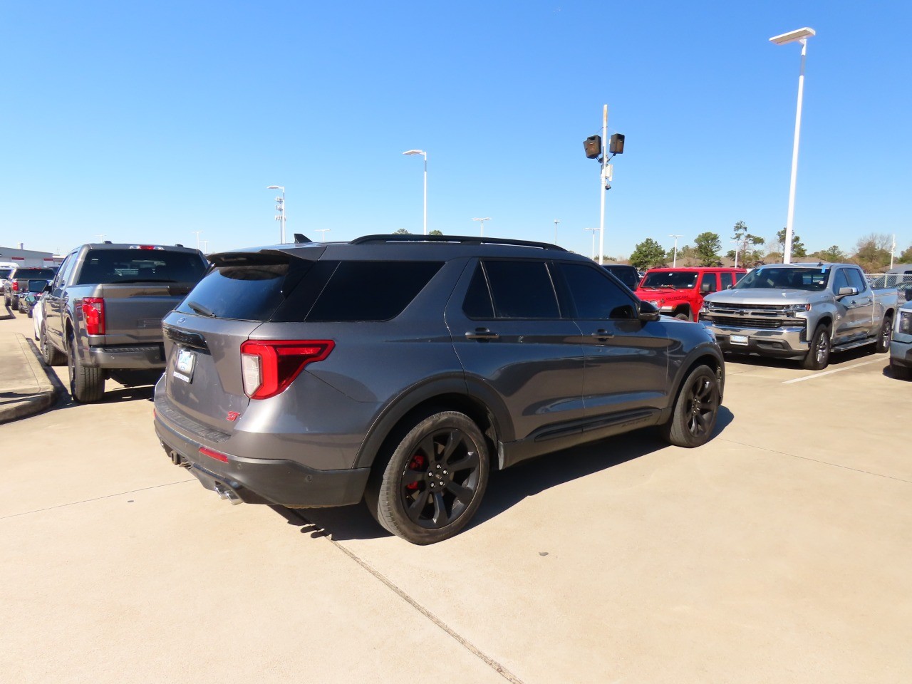 used 2021 Ford Explorer car, priced at $24,999