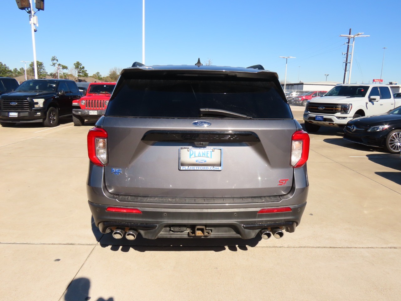 used 2021 Ford Explorer car, priced at $24,999