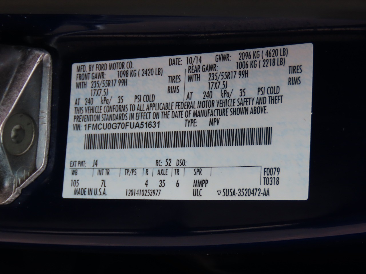 used 2015 Ford Escape car, priced at $9,999