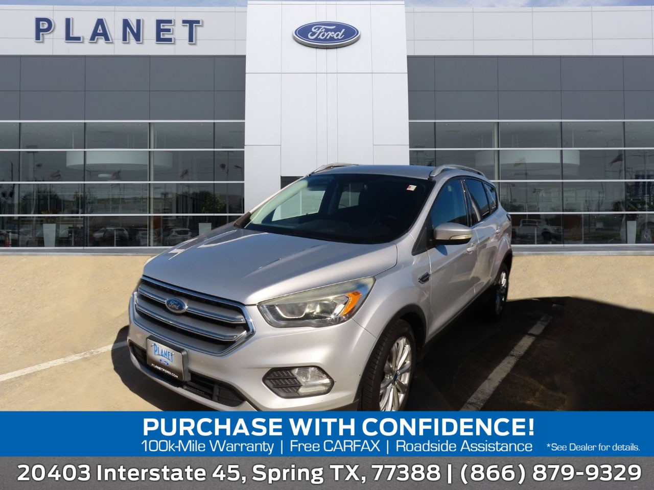 used 2017 Ford Escape car, priced at $7,999