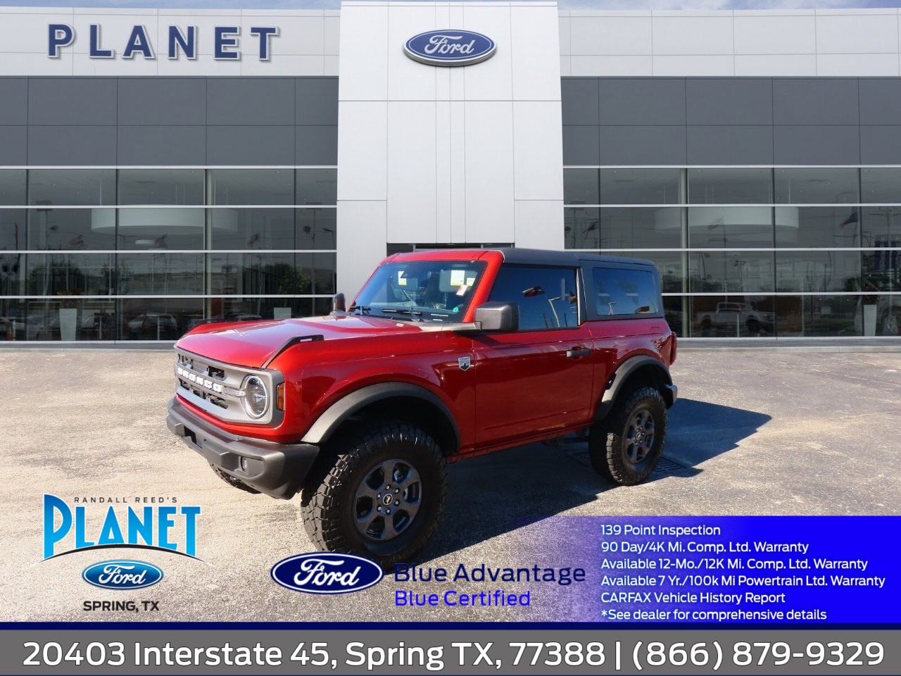 used 2023 Ford Bronco car, priced at $36,999