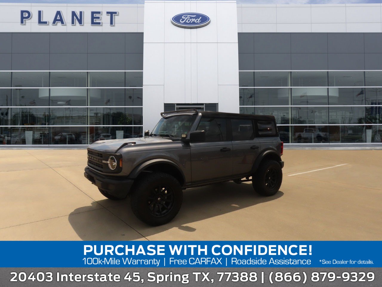 used 2021 Ford Bronco car, priced at $36,999