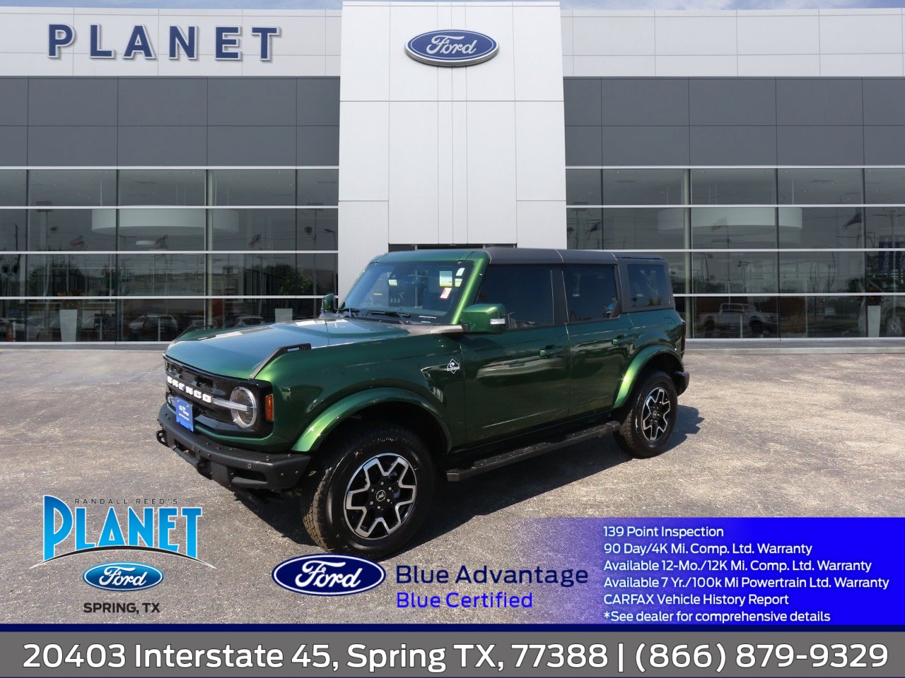 used 2023 Ford Bronco car, priced at $42,999