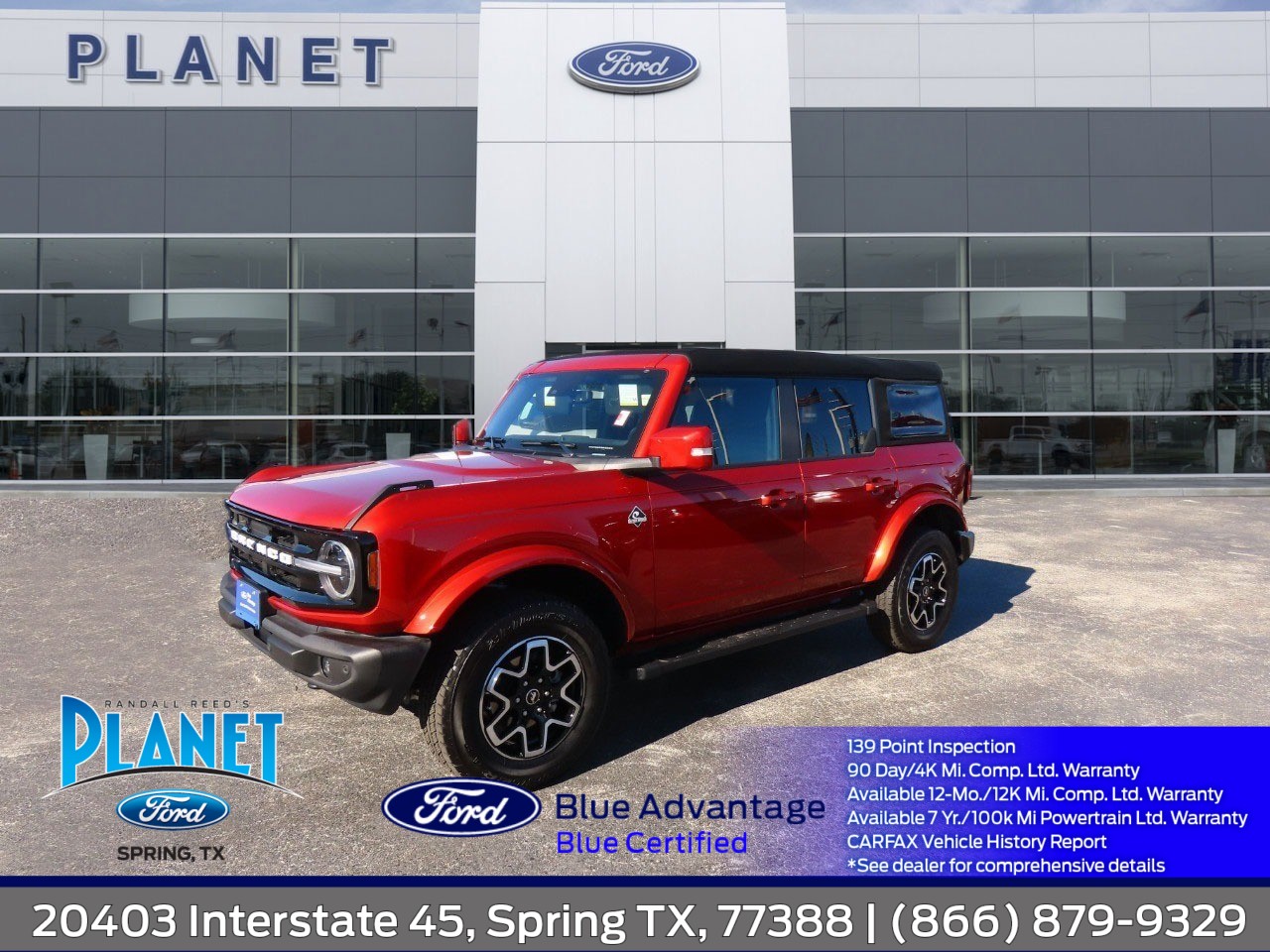 used 2023 Ford Bronco car, priced at $46,999