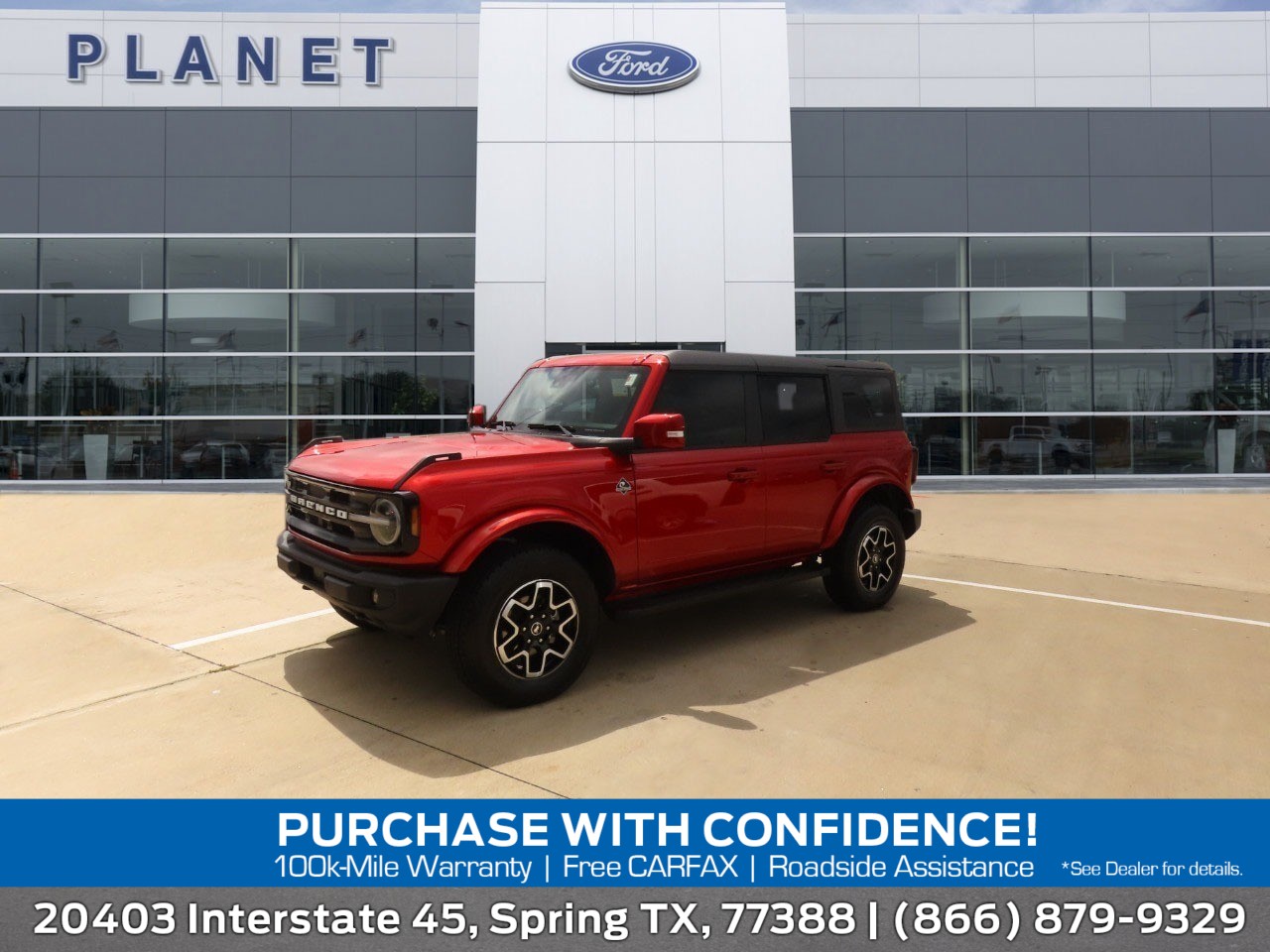 used 2024 Ford Bronco car, priced at $49,999