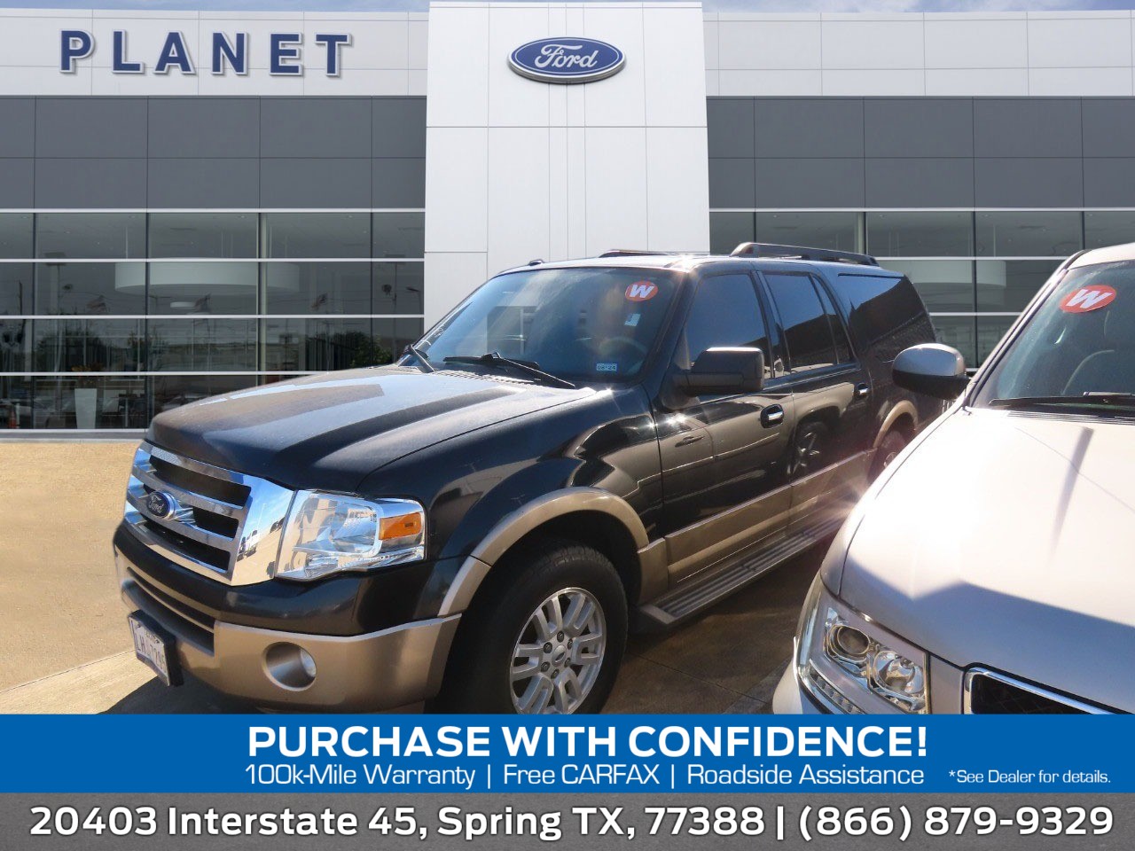 used 2014 Ford Expedition EL car, priced at $8,999