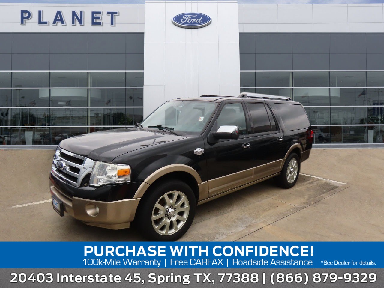 used 2013 Ford Expedition EL car, priced at $10,999