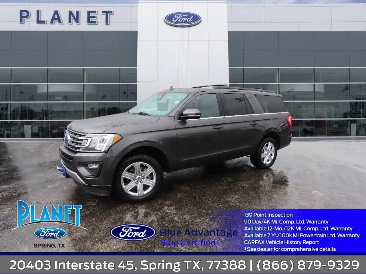 used 2020 Ford Expedition Max car, priced at $32,999