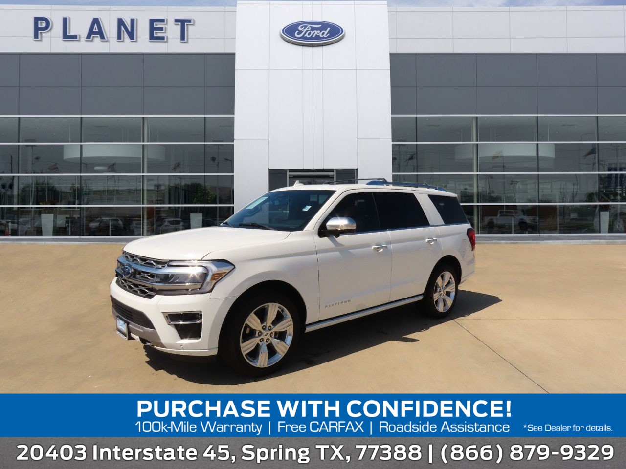 used 2023 Ford Expedition car, priced at $53,999