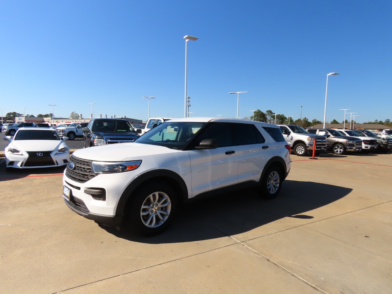 used 2020 Ford Explorer car, priced at $17,999